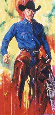 Ty Murray 1999 by Robert Hurst Pricing Limited Edition Print image
