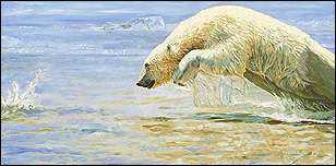 Polar Chase by Linda Besse Pricing Limited Edition Print image