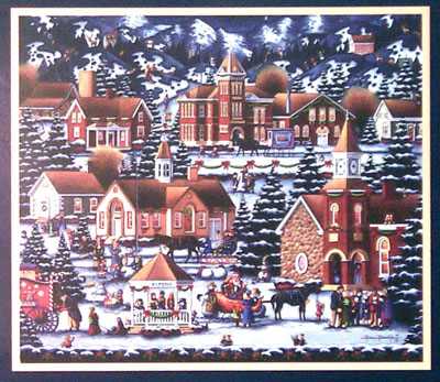 Christmas In Alpine by Eric Dowdle Pricing Limited Edition Print image
