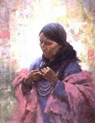Cree Finery by Howard Terpning Pricing Limited Edition Print image