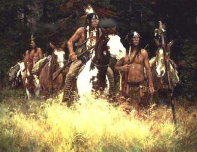 Warning by Howard Terpning Pricing Limited Edition Print image