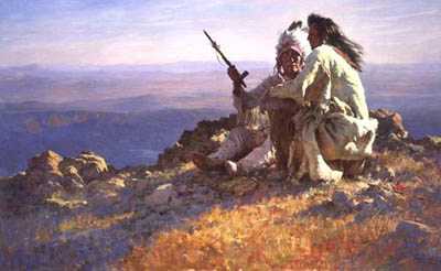 Telling Of Legends by Howard Terpning Pricing Limited Edition Print image
