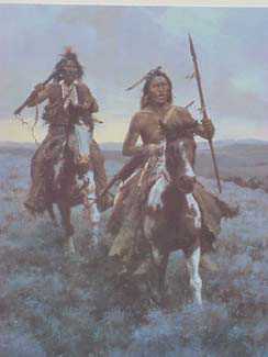 Blackfoot Raiders by Howard Terpning Pricing Limited Edition Print image