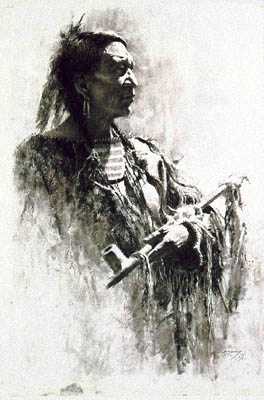 Profile Of Wisdom by Howard Terpning Pricing Limited Edition Print image