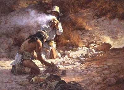Apache Fire Maker by Howard Terpning Pricing Limited Edition Print image
