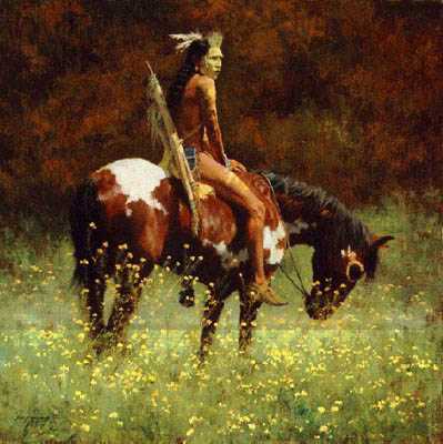Color Of Sun by Howard Terpning Pricing Limited Edition Print image