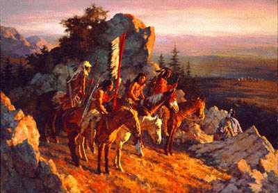 Gold Seekers Black by Howard Terpning Pricing Limited Edition Print image