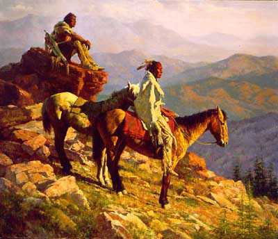 On The Edge Of World by Howard Terpning Pricing Limited Edition Print image