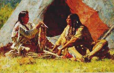 Bonnet Case by Howard Terpning Pricing Limited Edition Print image