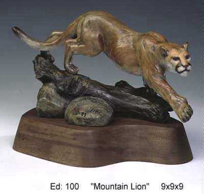 Mountain Lion by Daniel Parker Pricing Limited Edition Print image