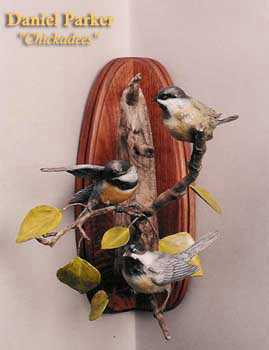 Chickadees by Daniel Parker Pricing Limited Edition Print image