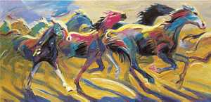 Stampede by Amy Brackenbury Pricing Limited Edition Print image