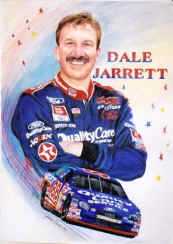 Dale Jarrett by Jeanne Barnes Pricing Limited Edition Print image