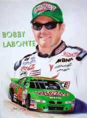 Bobby Labonte by Jeanne Barnes Pricing Limited Edition Print image
