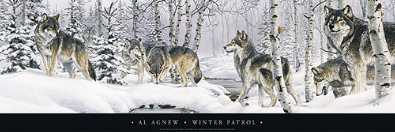 Winter Patrol by Al Agnew Pricing Limited Edition Print image