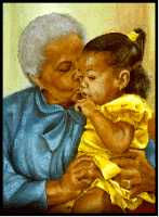 Grandmas Little Angel by Marcella Hayes Muhammad Pricing Limited Edition Print image