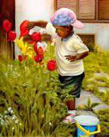 Nanas Little Help Gcso by Marcella Hayes Muhammad Pricing Limited Edition Print image