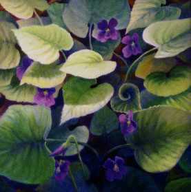 Woodland Violet by Stephen Henning Pricing Limited Edition Print image
