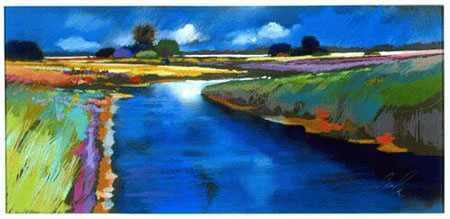 Blue River by Steven Carpenter Pricing Limited Edition Print image