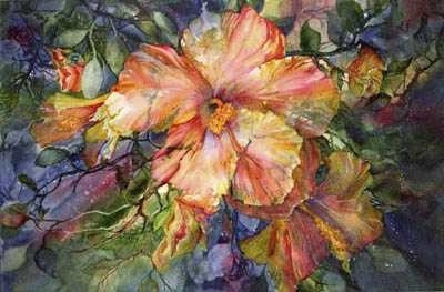 Hibiscus by Patricia Post Pricing Limited Edition Print image