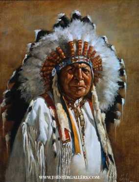 Chief Bald Eagl by J Hester Pricing Limited Edition Print image
