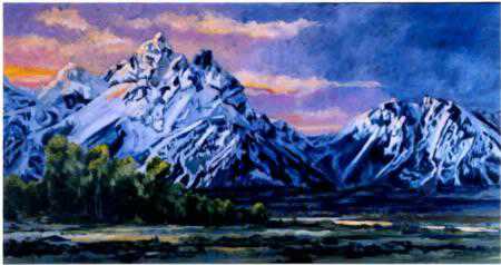 Tetons by Terry Lee Pricing Limited Edition Print image