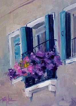 Window Box Venice by Terry Lee Pricing Limited Edition Print image