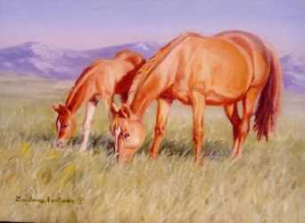 Equine Retreat by Gaylene Fortner Pricing Limited Edition Print image