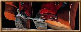Red Boots by J K Dooley Pricing Limited Edition Print image