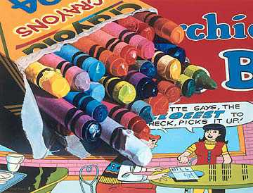 Archies Crayons by Joseph Michetti Pricing Limited Edition Print image