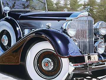 Old Packard by Joseph Michetti Pricing Limited Edition Print image