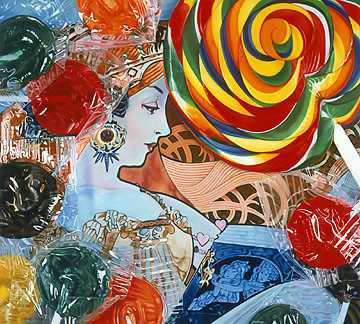Lady & Lollipop by Joseph Michetti Pricing Limited Edition Print image