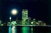Lower Manhattan Moon by Allan Montaine Pricing Limited Edition Print image