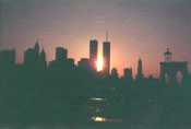 Wtc Sunset by Allan Montaine Pricing Limited Edition Print image