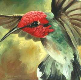 Annas Hummingbird by Kindrie Grove Pricing Limited Edition Print image