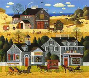 Devilstone Harbor by Charles Wysocki Pricing Limited Edition Print image