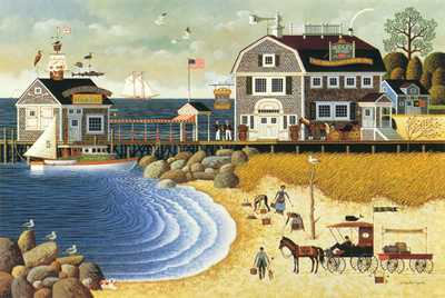 Clammers Hodges Horn by Charles Wysocki Pricing Limited Edition Print image
