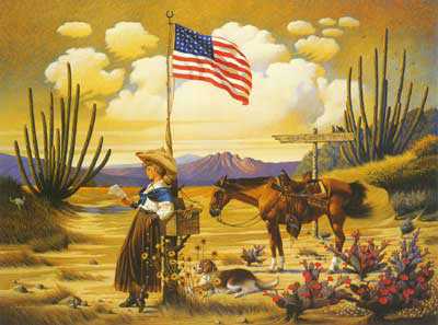 Love Lttr From Laramie by Charles Wysocki Pricing Limited Edition Print image