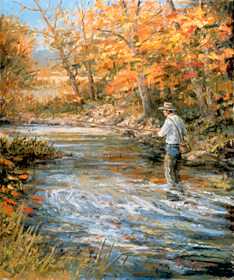 Fall Creek by Ross B Young Pricing Limited Edition Print image