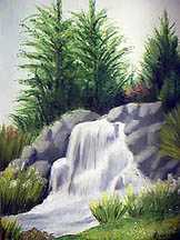 Waterfall by Sheila Rickard Pricing Limited Edition Print image