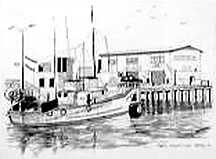 Mystic Seaport Conn by Sheila Rickard Pricing Limited Edition Print image