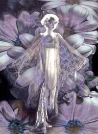 Flower Girl James Abbe by Aimea Saul Pricing Limited Edition Print image
