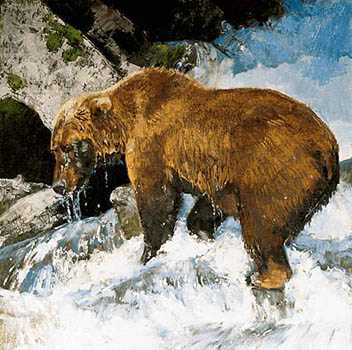 Katmai Cascade by Julie Chapman Pricing Limited Edition Print image
