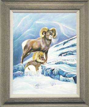 Big Horn Sheep by Anthony Wallace Pricing Limited Edition Print image