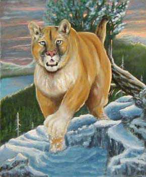 Prowling High Country by Anthony Wallace Pricing Limited Edition Print image