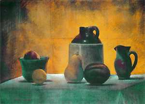 Still Life Pott Gourd by Elaine Juska Keeley Pricing Limited Edition Print image