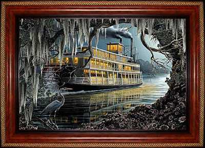 Night On River by Roberta Wesley Pricing Limited Edition Print image
