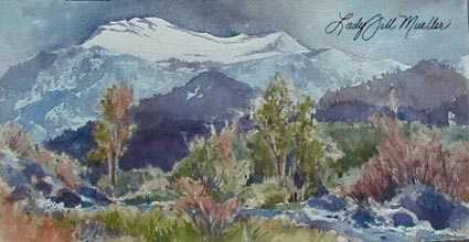 Mt Rose Near Reno Nv by Lady Jill Mueller Pricing Limited Edition Print image