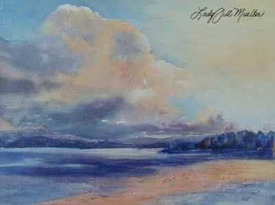 Evening Thunder Tahoe by Lady Jill Mueller Pricing Limited Edition Print image