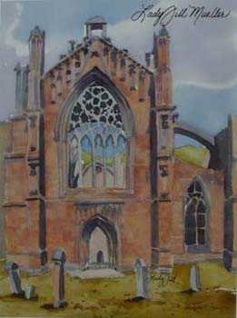 Melrose Abbey by Lady Jill Mueller Pricing Limited Edition Print image